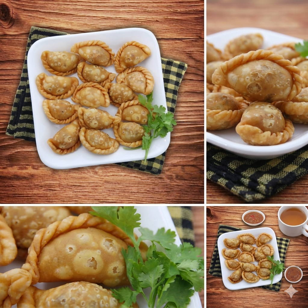 Kozhiada Crispy Chicken Hot Pockets – Golden Fried Chicken Snack (Pack of 250g)