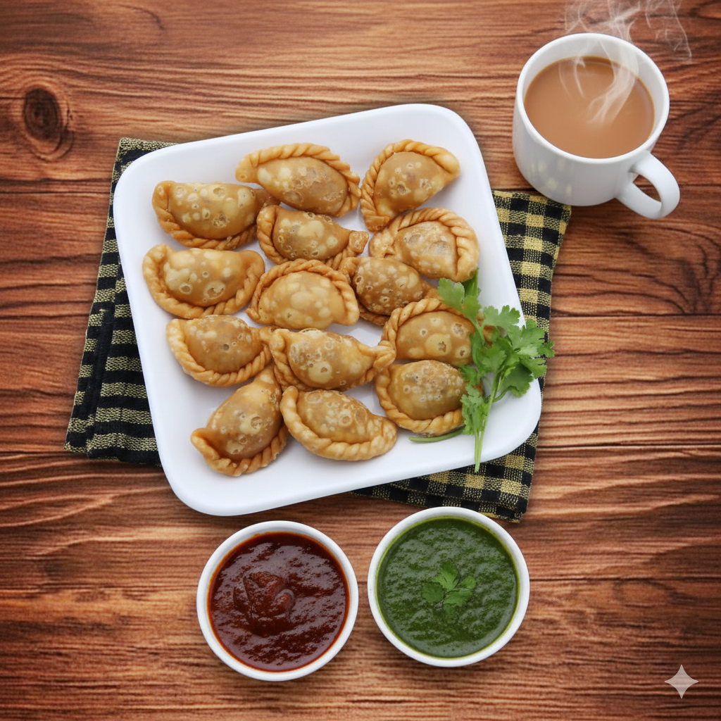 Kozhiada Crispy Chicken Hot Pockets – Golden Fried Chicken Snack (Pack of 250g)